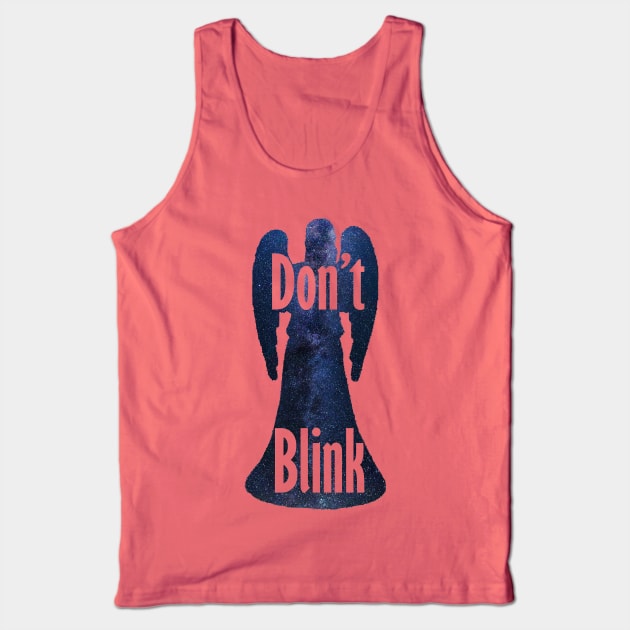 Weeping Angels - Don't Blink - Space Tank Top by SOwenDesign